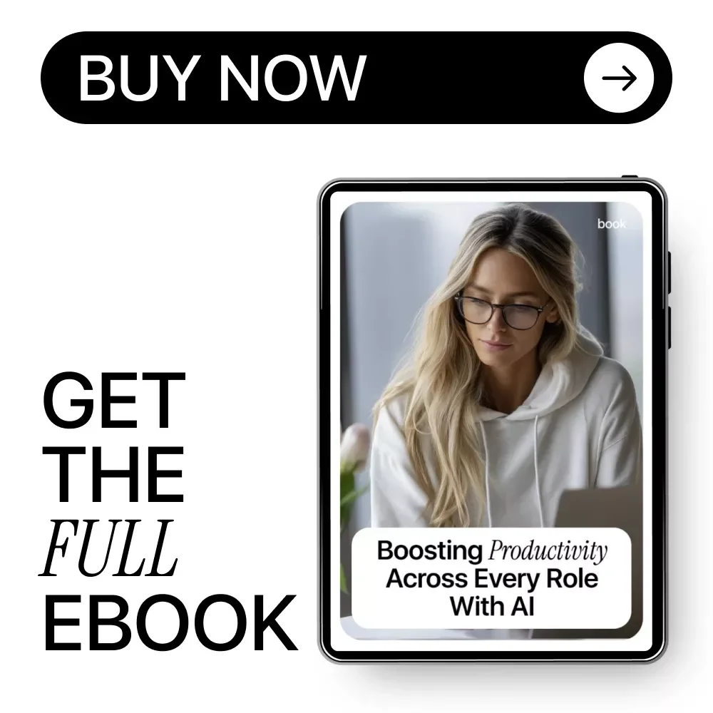 Boosting Productivity Across Every Role with AI – Practical Ebook on Jobs Where AI Increases Productivity, Smarter Workflows & Real-World Use Cases