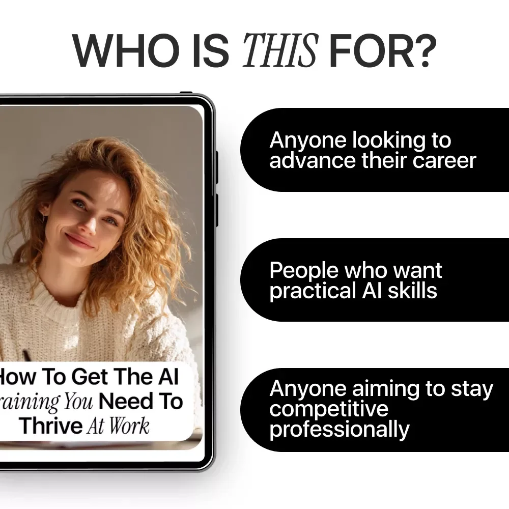 How to Get the AI Training You Need to Thrive at Work – Ultimate Guide, eBook, and Checklist for Career Growth, AI Skills, Online Courses, Certifications, and Practical AI Tools
