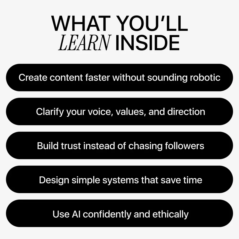 How to Use AI to Build a Personal Brand That Actually Feels Like You | Practical eBook Guide on how to use ai to build a personal brand with Authenticity, Systems & Clarity