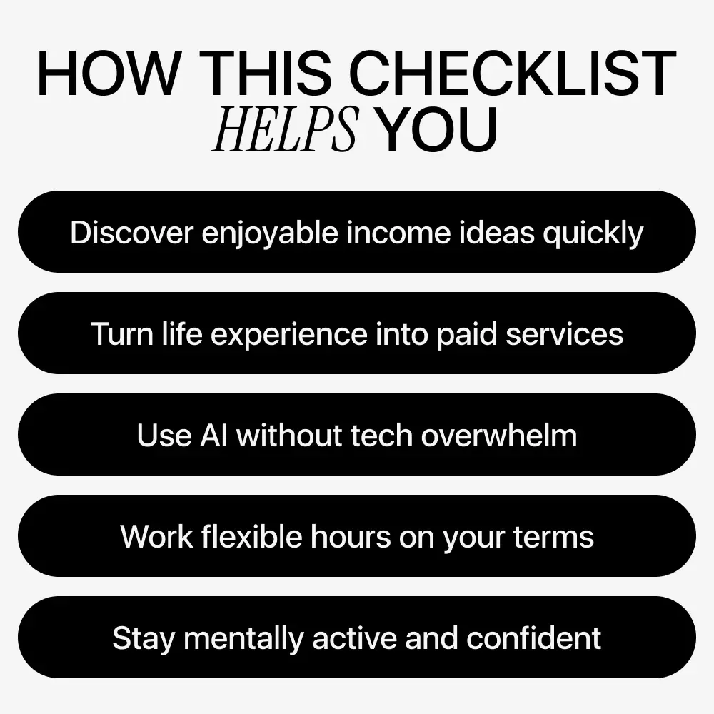 Retire & Thrive with AI – A Friendly Digital Guide for Fun, Flexible Retirement Income Using AI Tools
