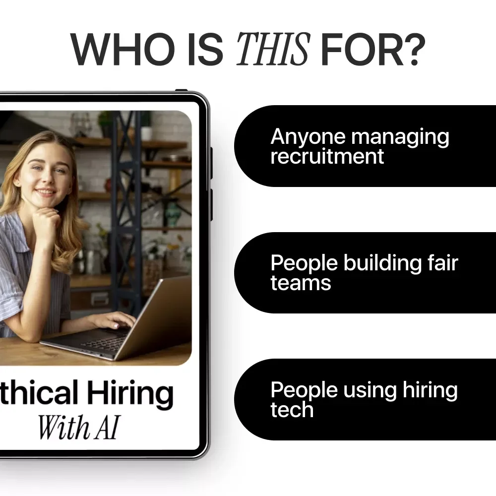 Ethical Hiring with AI | Practical Ebook on ai ethics in hiring decisions for Fair, Transparent Recruitment