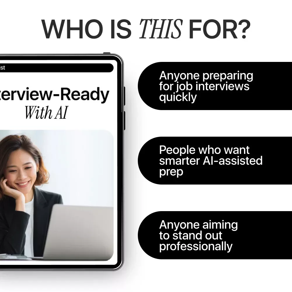 Interview-Ready with AI: Ultimate Checklist for AI Prompts for Interview Prep