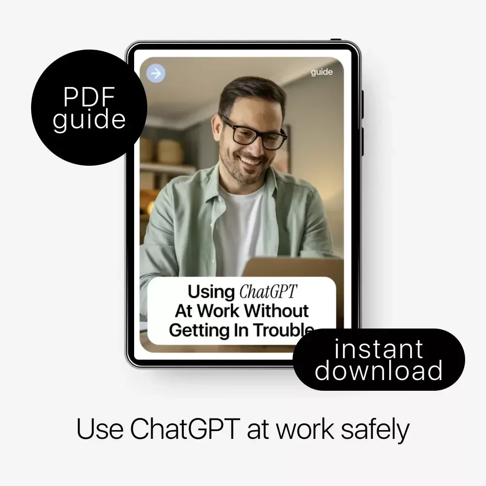 Using ChatGPT at Work Without Getting in Trouble | Smart AI Guide for Professionals | How to Use ChatGPT at Work Without Getting in Trouble