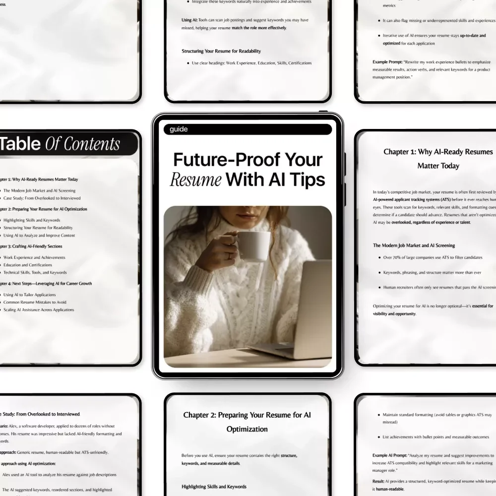 Future-Proof Your Resume with AI Tips | Ultimate Guide for AI Resume Tips for AI Era Success