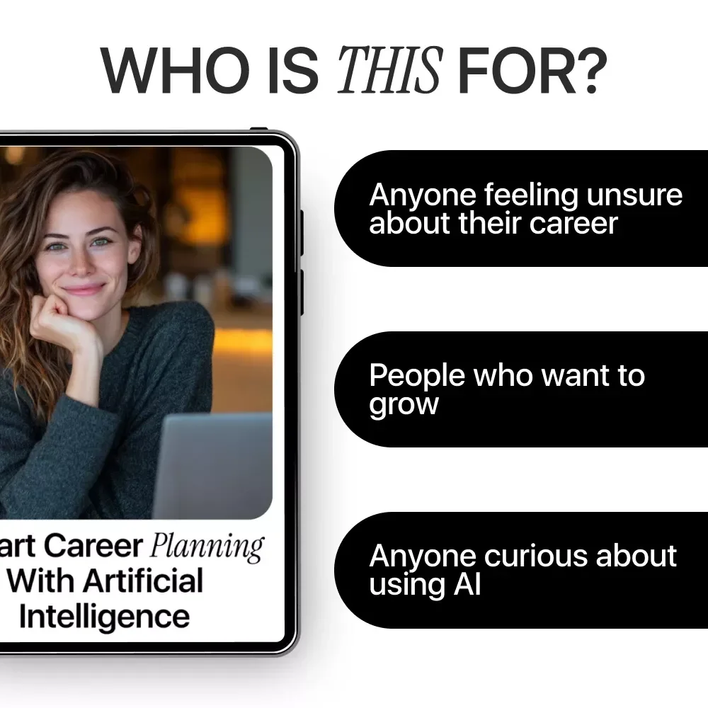 Smart Career Planning with Artificial Intelligence – A Practical Guide on How to Use AI to Plan Your Career Path, Skill Mapping, Resume Optimization & Job Growth Strategy