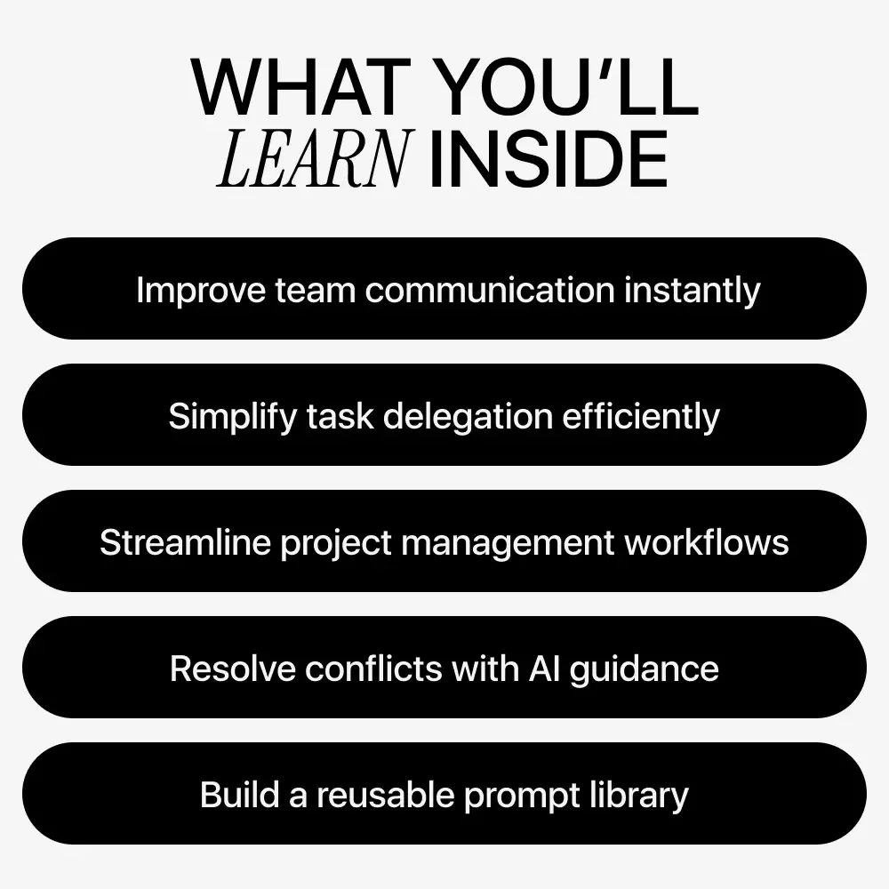 Prompt Strategies for Teamwork Support | AI Collaboration Guide & Digital Download for Effective Teamwork