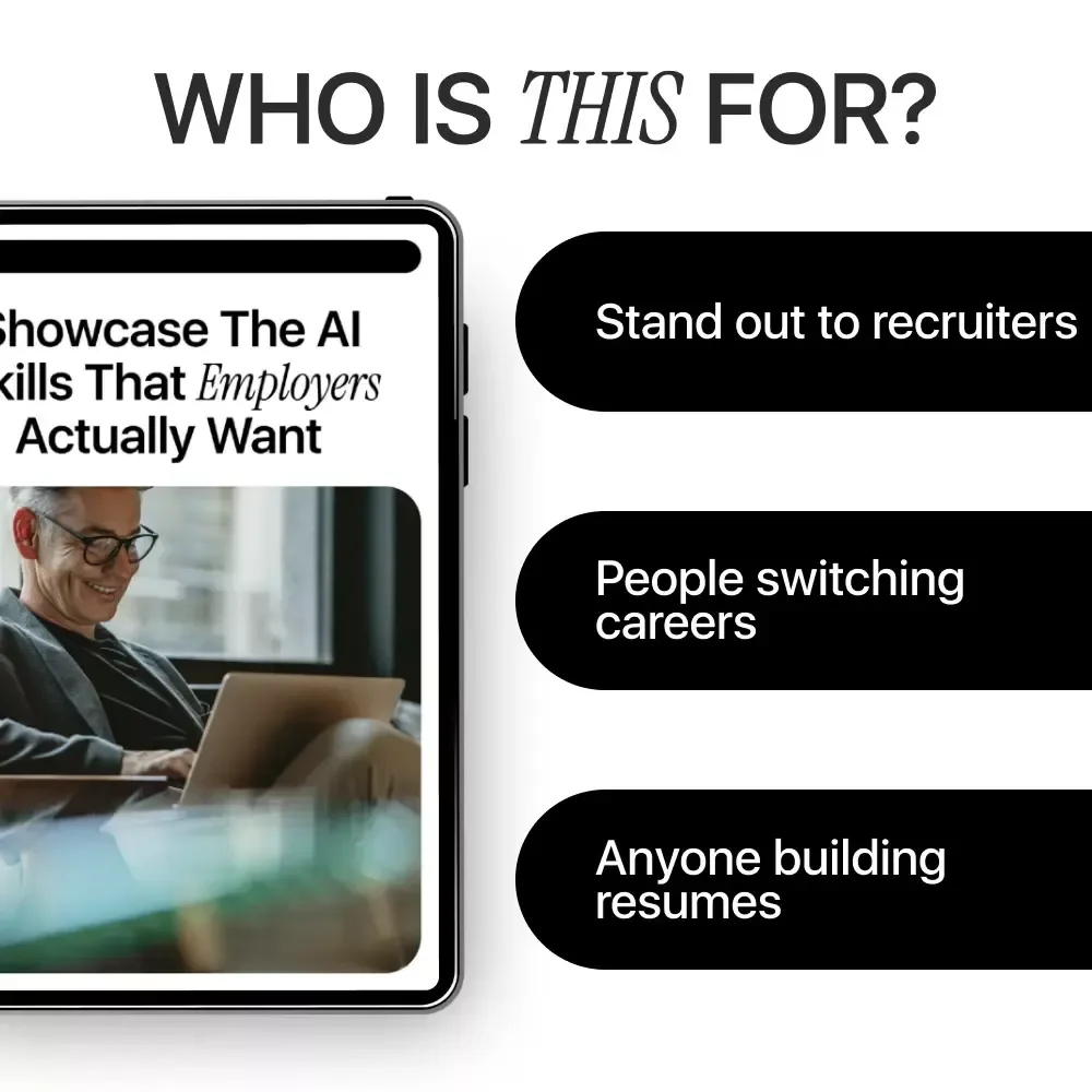 Showcase the AI Skills That Employers Actually Want – Practical Career Guide to Highlight ai skills for your resume, Stand Out to Recruiters, Resume & Job Search Download