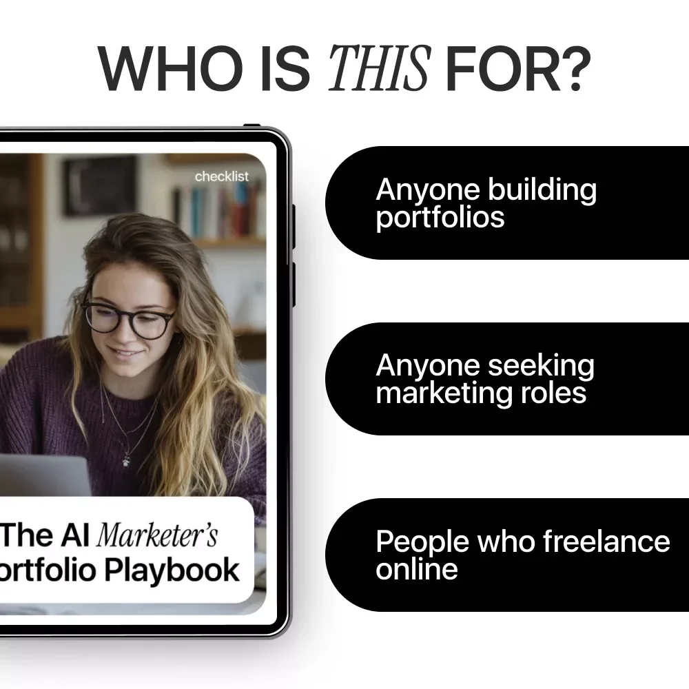 The AI Marketer’s Portfolio Playbook | Results-Driven Checklist for Building a Standout AI Marketing Portfolio | ai portfolio tips for marketers