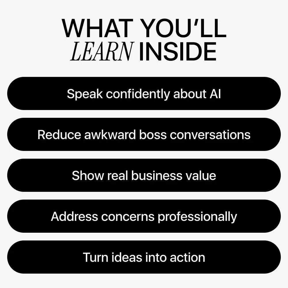 AI at Work: How to Talk to Your Boss Without Breaking a Sweat – Practical Workplace Guide on how to talk to your boss about using ai