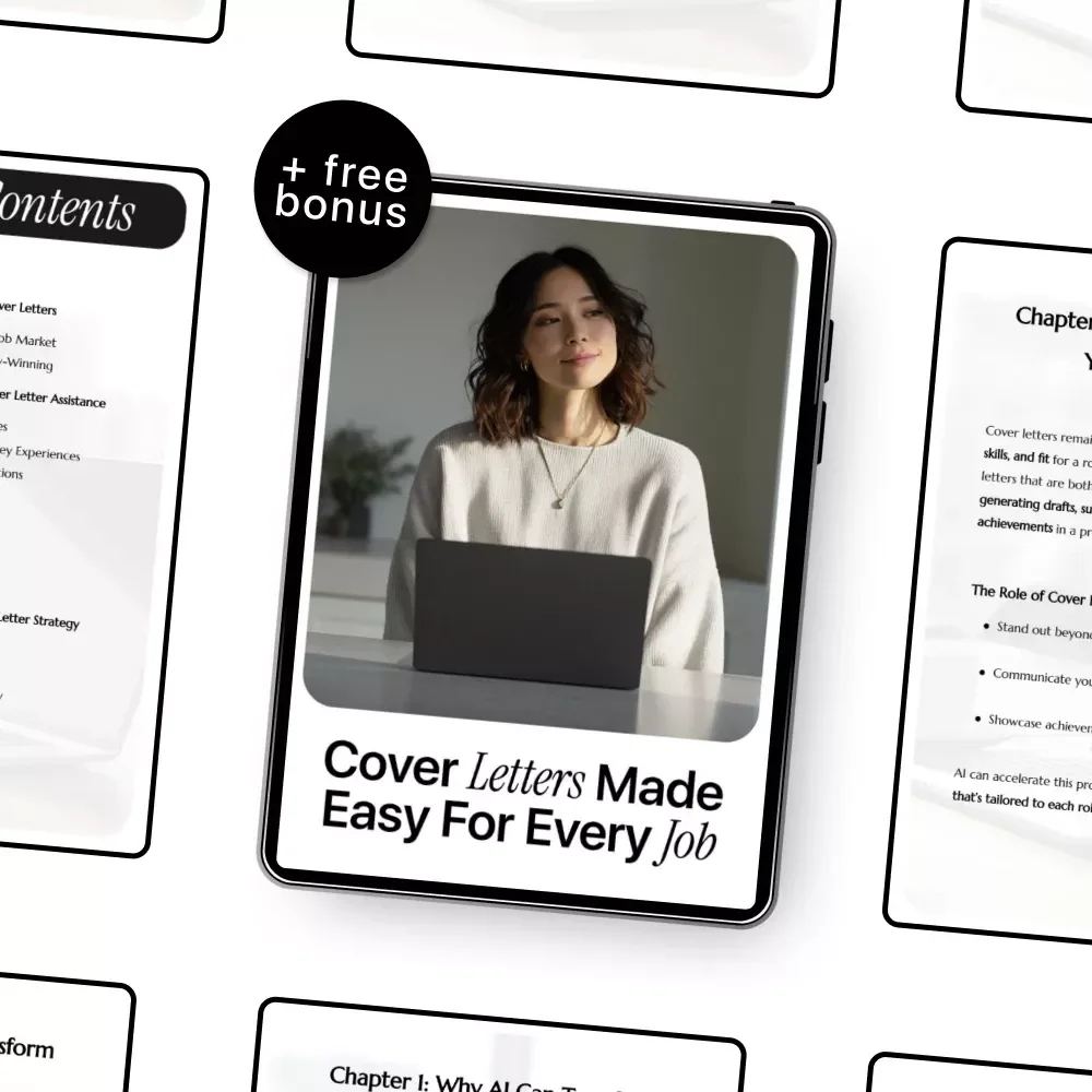 Cover Letters Made Easy for Every Job – AI Cover Letter Help Guide for Crafting Personalized, Interview-Winning Applications
