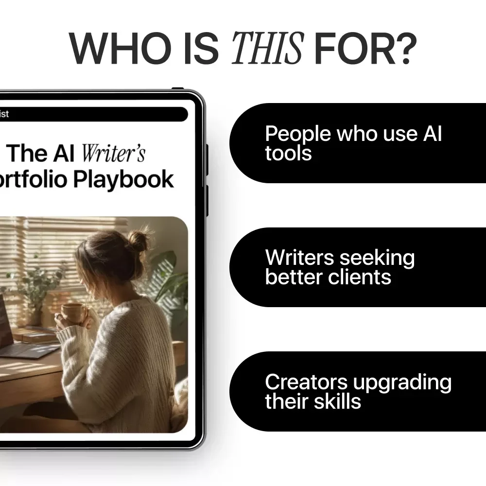 The AI Writer’s Portfolio Playbook – Checklist for Building a Standout AI Writing Portfolio | ai portfolio tips for writers