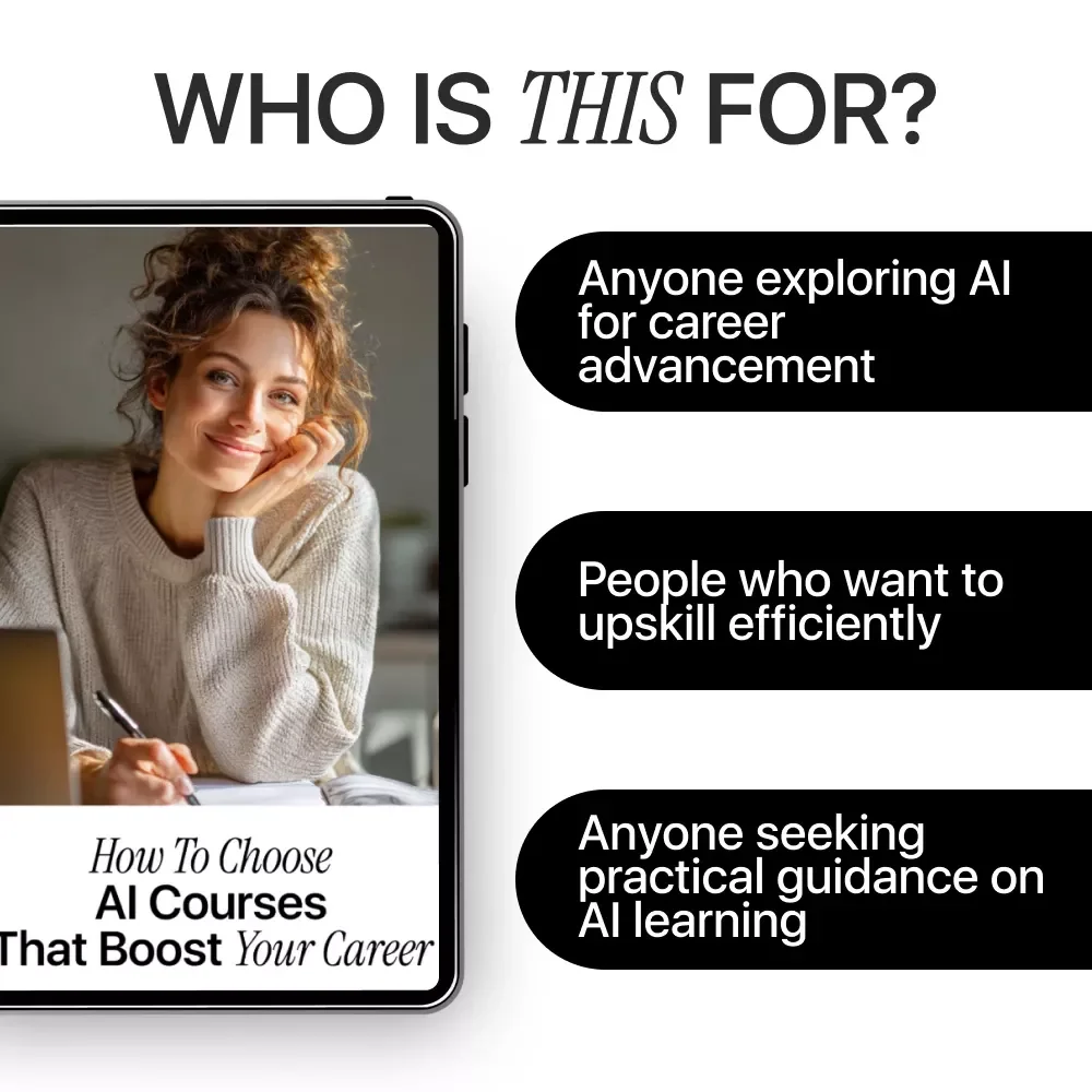 How to Choose AI Courses That Boost Your Career – Ultimate Guide, eBook & Checklist for AI Learning, Career Growth, Skill Development