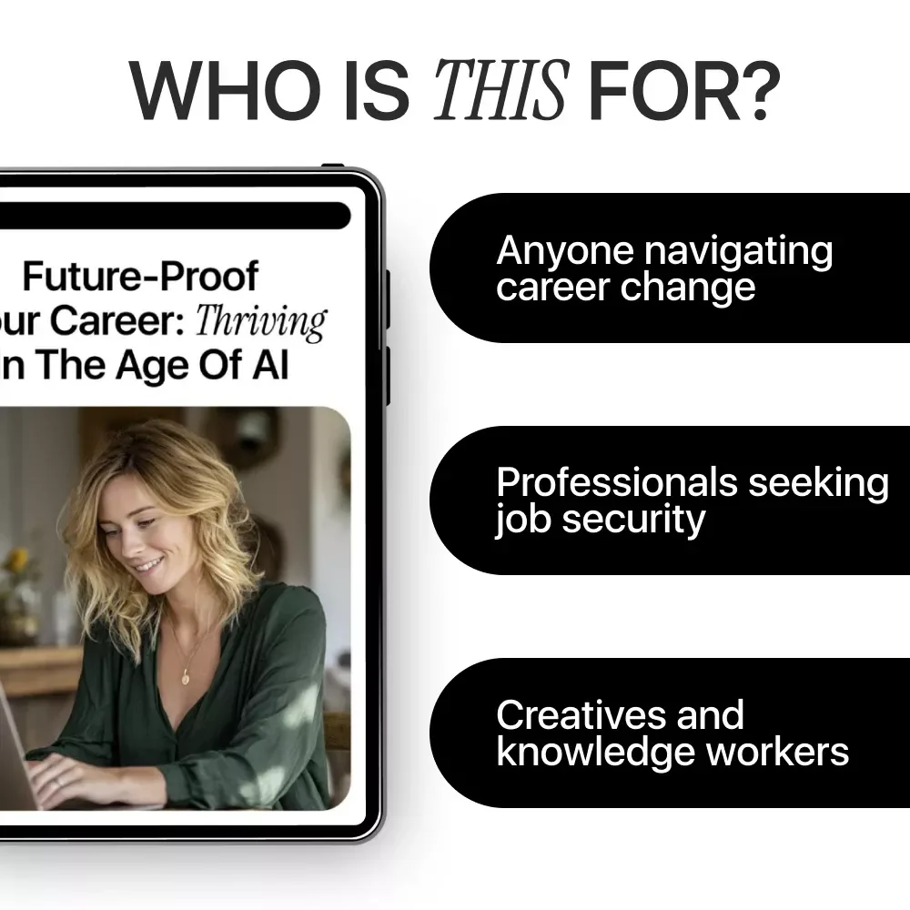 Future-Proof Your Career: Thriving in the Age of AI | Practical Guide on how to future-proof your career with ai, Skills, Tools & Strategies