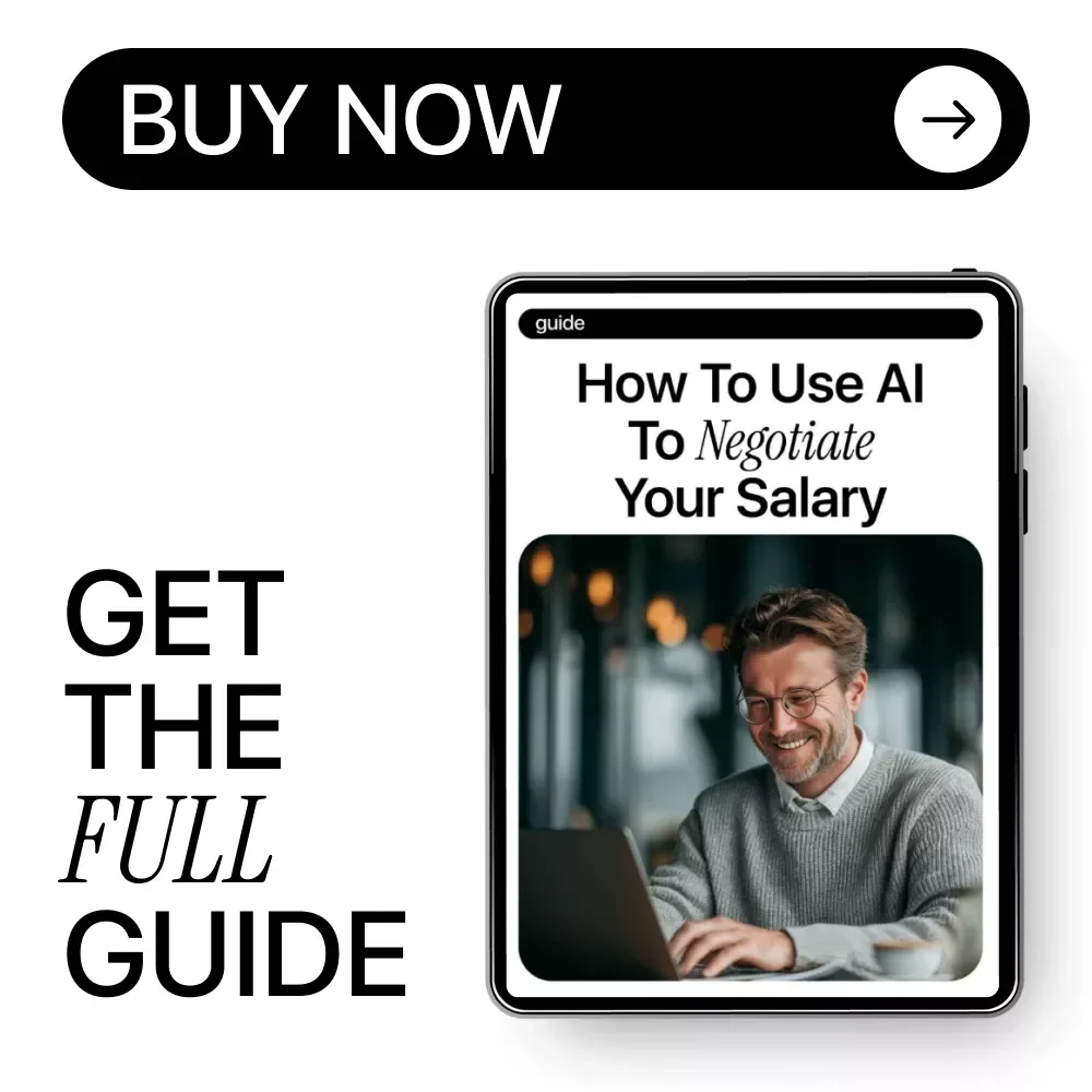How to Use AI to Negotiate Your Salary – Smart Career Guide for Higher Pay, AI-Powered Salary Negotiation Strategy, Professional Growth Digital Download