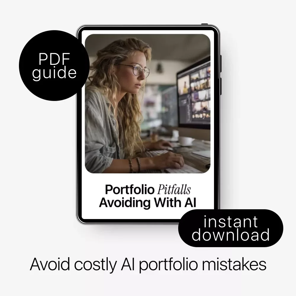 Portfolio Pitfalls Avoiding with AI – Practical Guide to ai portfolio common mistakes, Build a Stronger AI Portfolio, Career-Ready Digital Download