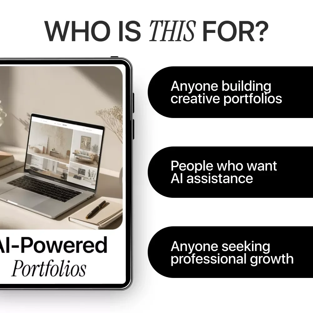 AI-Powered Portfolios: The Ultimate AI Portfolio Guide to Build, Enhance, and Showcase Your Skills with AI Help