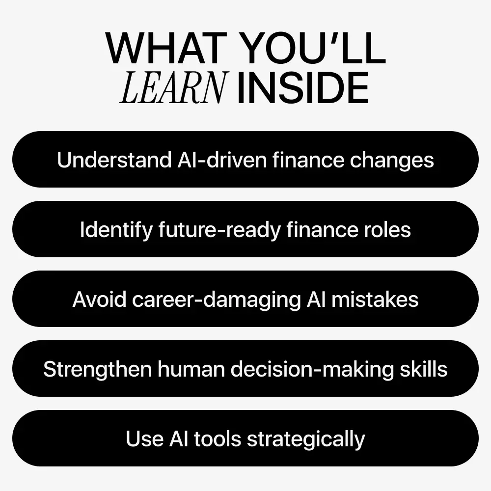 Money Moves Smarter When Machines Learn – AI & Finance Career Guide | How AI Affects Finance Jobs eBook for Analysts, Accountants & Future-Ready Professionals
