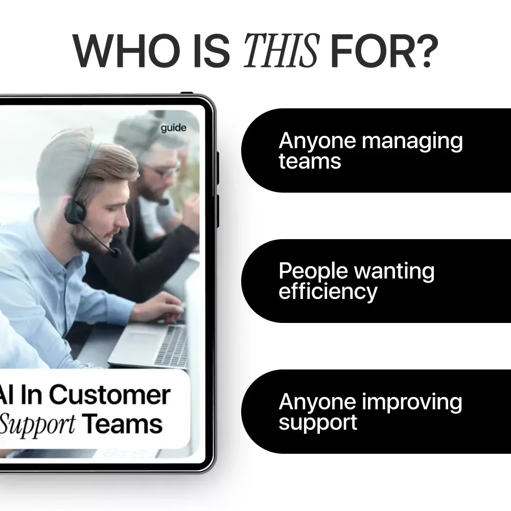 AI in Customer Support Teams Guide – Improve Support Workflows, Boost Efficiency, and Elevate Customer Experience with Practical AI Strategies (Digital Download)