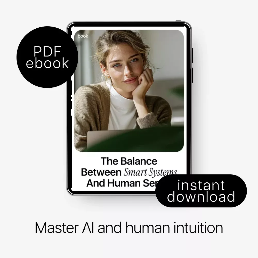 The Balance Between Smart Systems and Human Sense: An eBook on AI Confidence vs Human Intuition, Decision-Making Guide, and Practical Strategies
