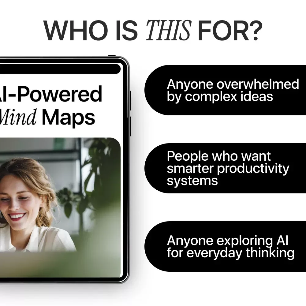 AI-Powered Mind Maps Guide – Smart Visual Thinking System Using ai for creating mind maps for Productivity, Creativity & Career Growth