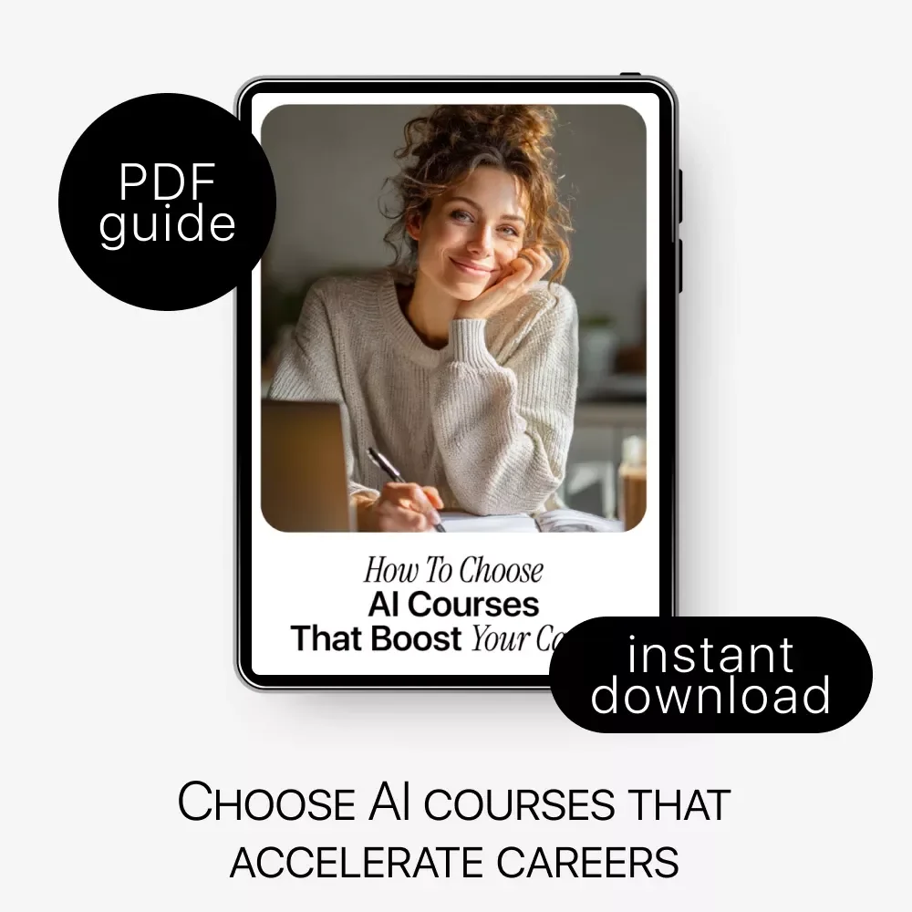 How to Choose AI Courses That Boost Your Career – Ultimate Guide, eBook & Checklist for AI Learning, Career Growth, Skill Development