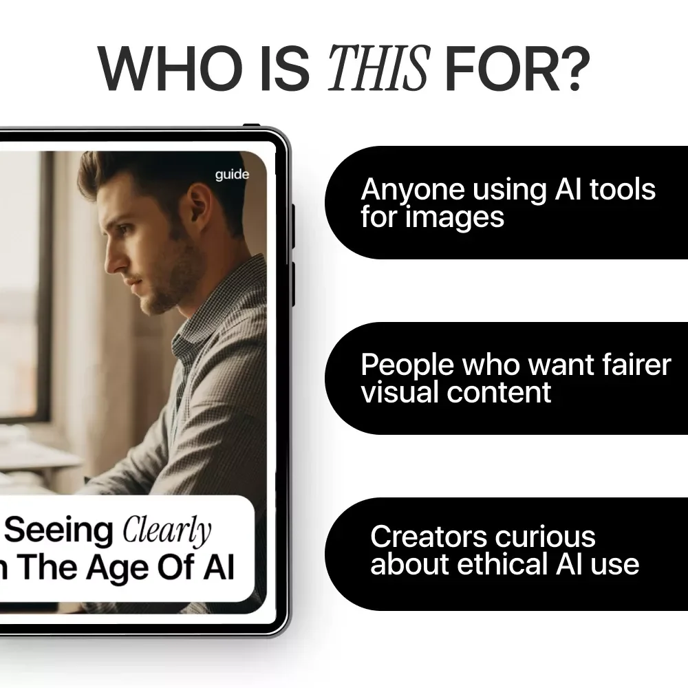 Seeing Clearly in the Age of AI | Visual Bias Awareness Guide for Ethical Image Creation, Prompting & Responsible AI Use
