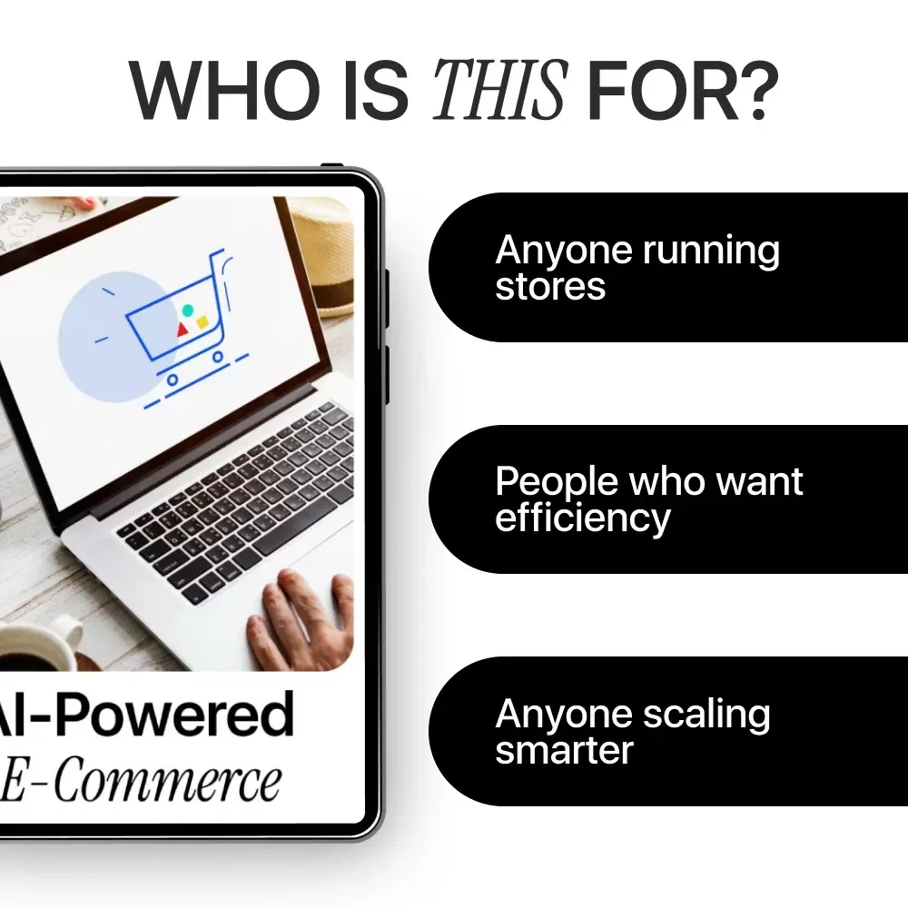 AI-Powered E-Commerce — Digital eBook for Online Store Owners | Automation, Marketing & Data Insights