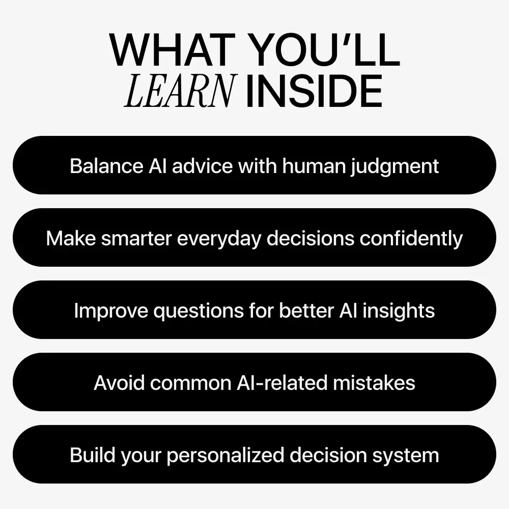 When Algorithms Meet Real Life: A Practical Guide to AI Recommendations vs Human Experience for Smarter Decisions