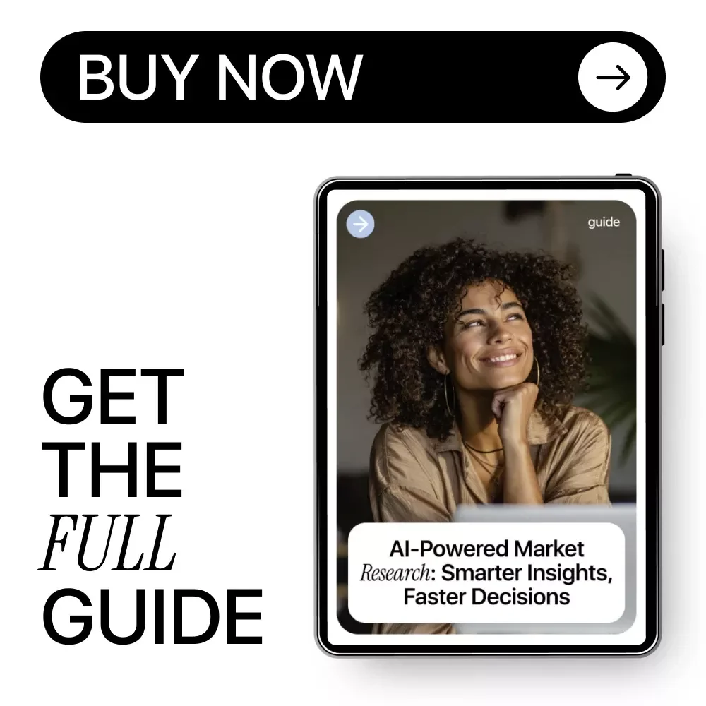 AI-Powered Market Research: Smarter Insights, Faster Decisions | Practical Guide on how to do market research with ai for Entrepreneurs & Marketers