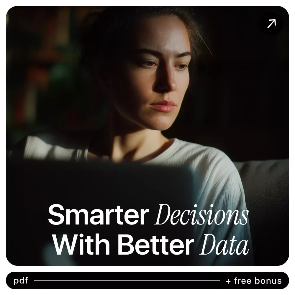 Smarter Decisions With Better Data – Practical Data Analysis Guide, AI Bias Awareness eBook, Decision-Making Checklist for Business, Analysts & Teams