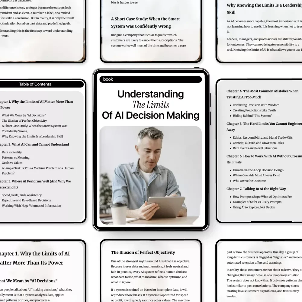 Understanding the Limits of AI Decision Making | eBook Guide on AI Decision-Making, Practical Insights, and Ethical Boundaries