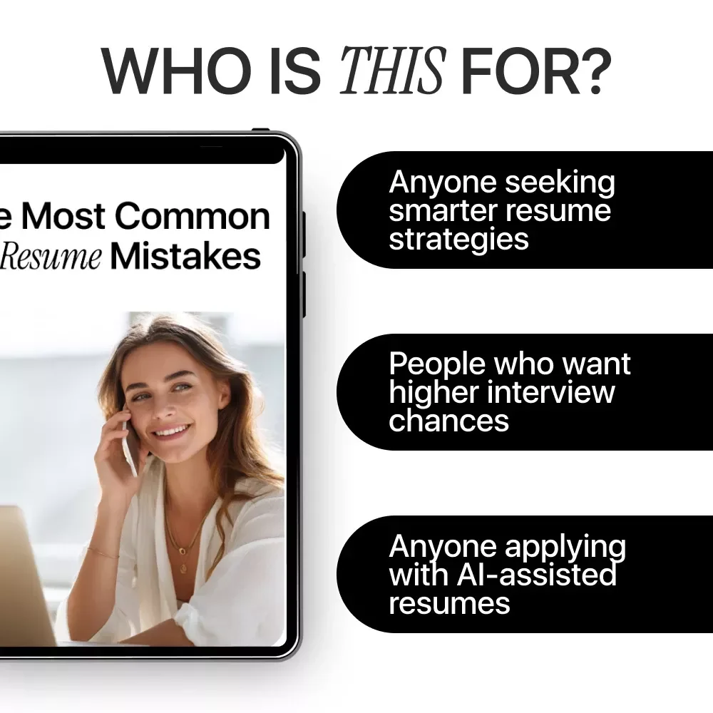 The Most Common AI Resume Mistakes Guide – Avoid AI Resume Mistakes That Get You Rejected, ATS-Safe Resume Help for Job Seekers Using AI Tools