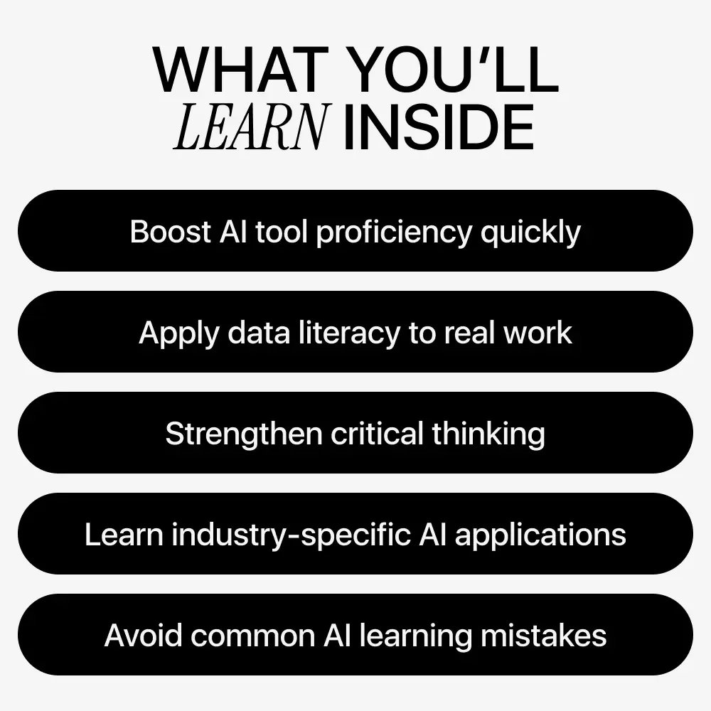 Best AI Skills Every Professional Needs – Essential Digital Guide, eBook & Checklist for Career Growth, AI Tool Proficiency, Data Literacy, Machine Learning Fundamentals, Communication & Problem-Solving