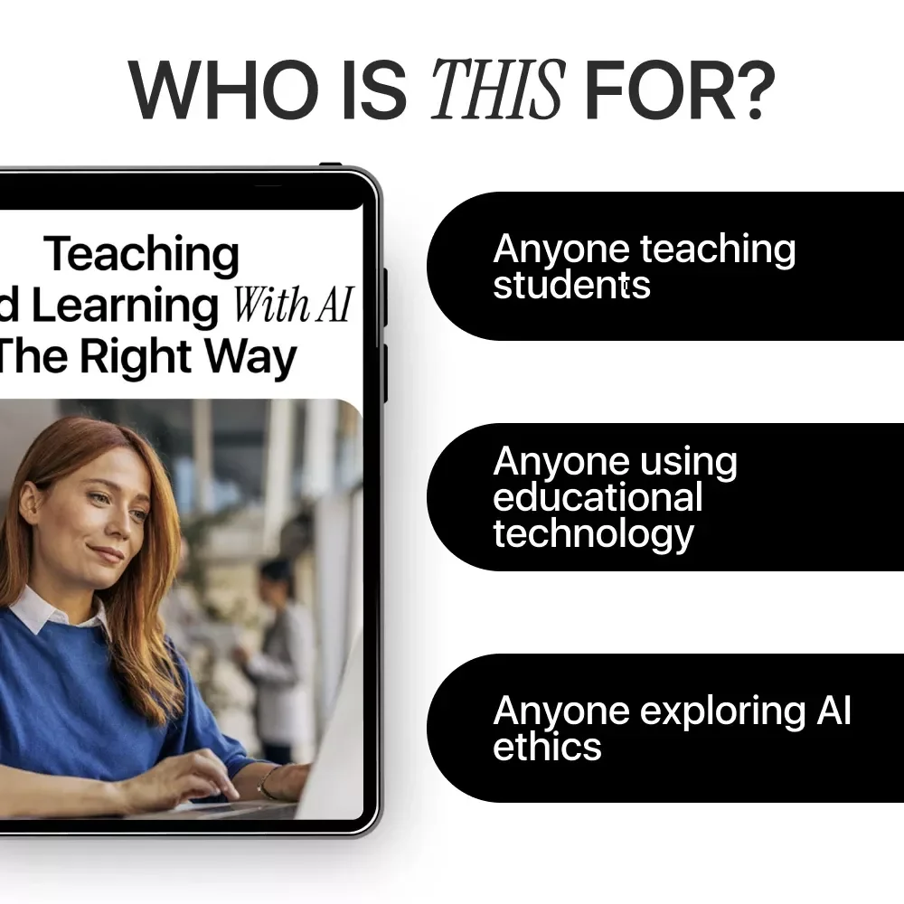 Teaching and Learning with AI the Right Way – A Practical Guide to AI Ethics in Education Settings, Responsible AI Use, Fairness, and Academic Integrity