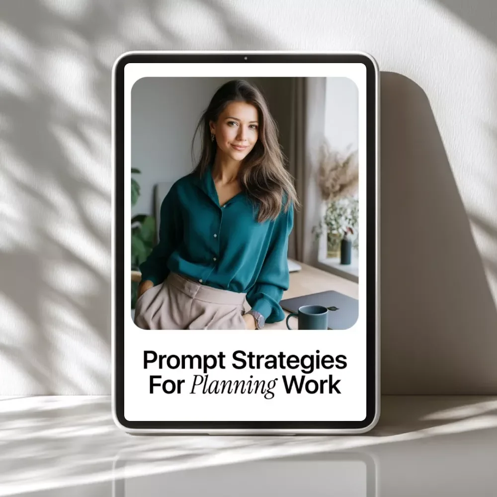 Prompt Strategies for Planning Work – Digital Guide to Boost Productivity, AI-Enhanced Work Planning, Task Prioritization & Effective Prompt Strategies for Planning Work