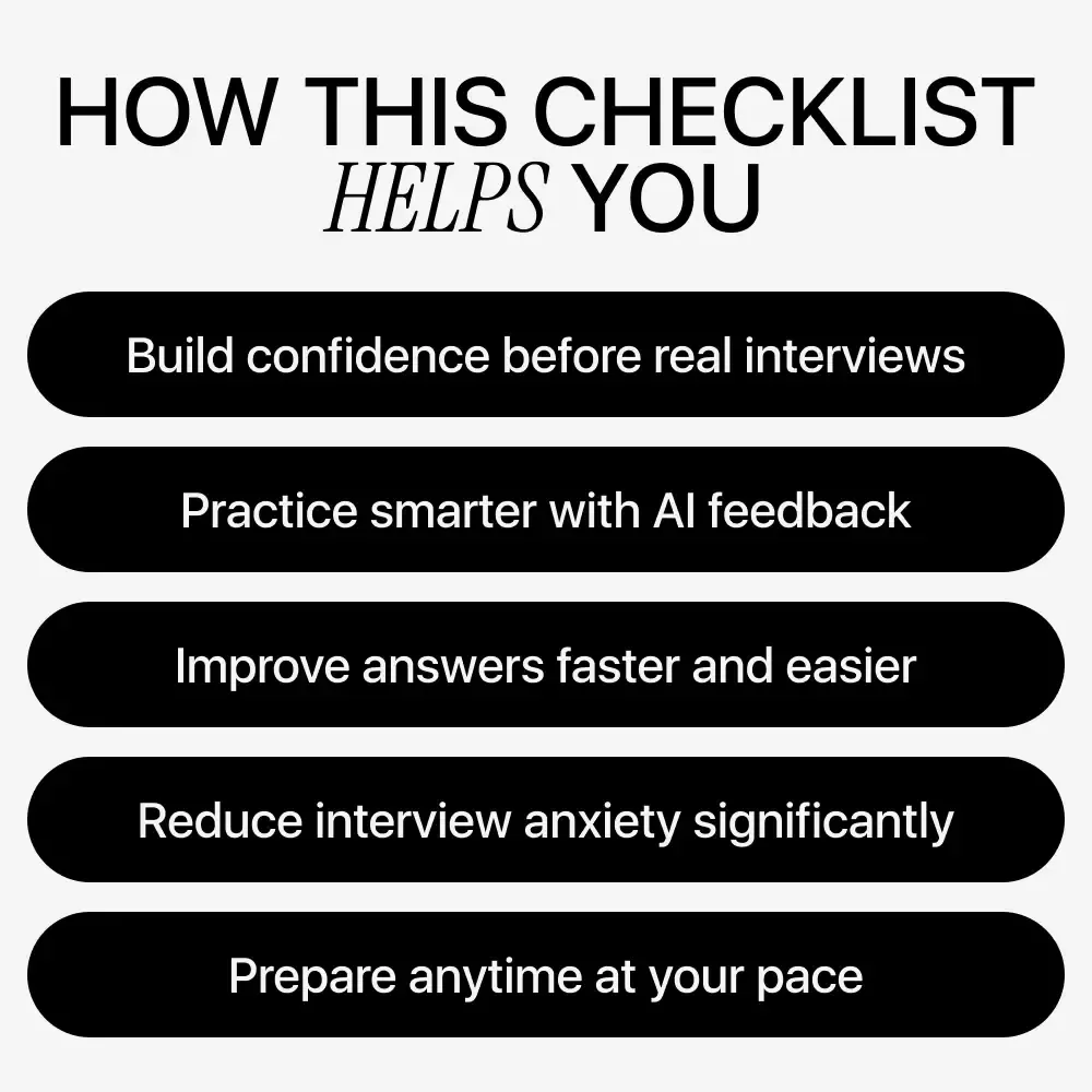 AI for Job Interview Practice: Your Step-by-Step Checklist | Smart ai for job interview practice Guide for Confident Interviews