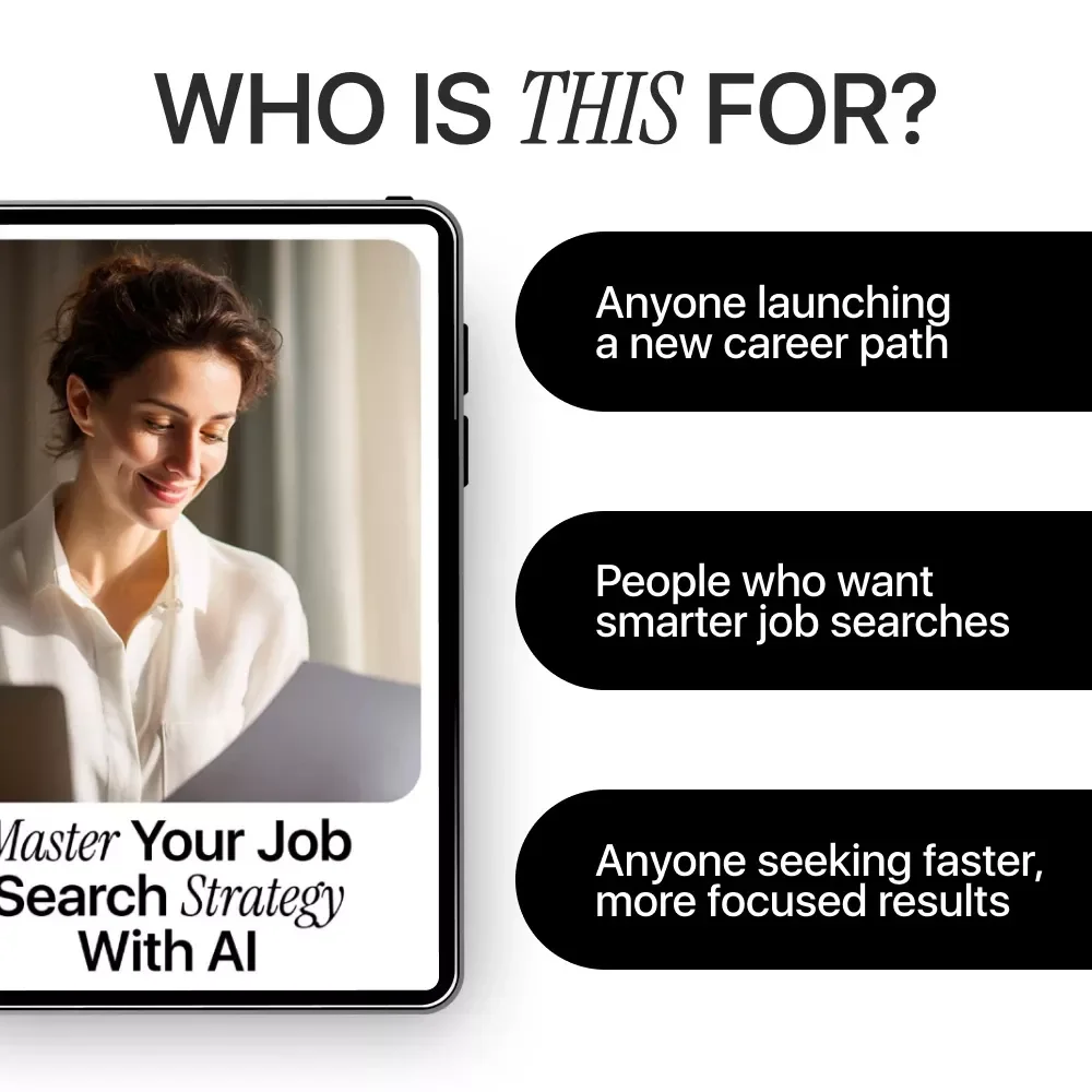 Master Your Job Search Strategy with AI – Ultimate Guide with AI Prompts for Job Search Strategy, eBook & Checklist for Career Success