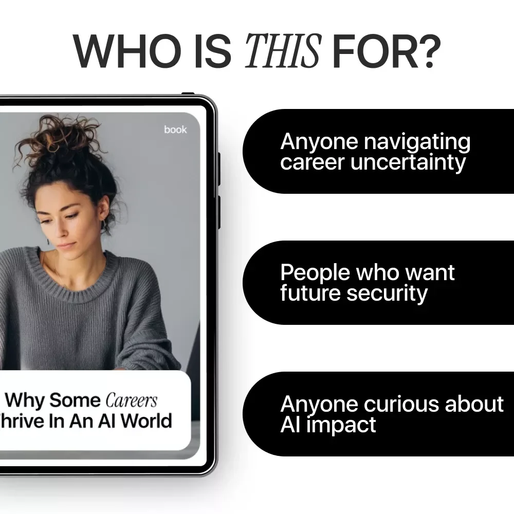 Why Some Careers Thrive in an AI World – Insightful eBook on Jobs Least Likely to Be Replaced by AI, Career Survival & Future-Proof Work Guide
