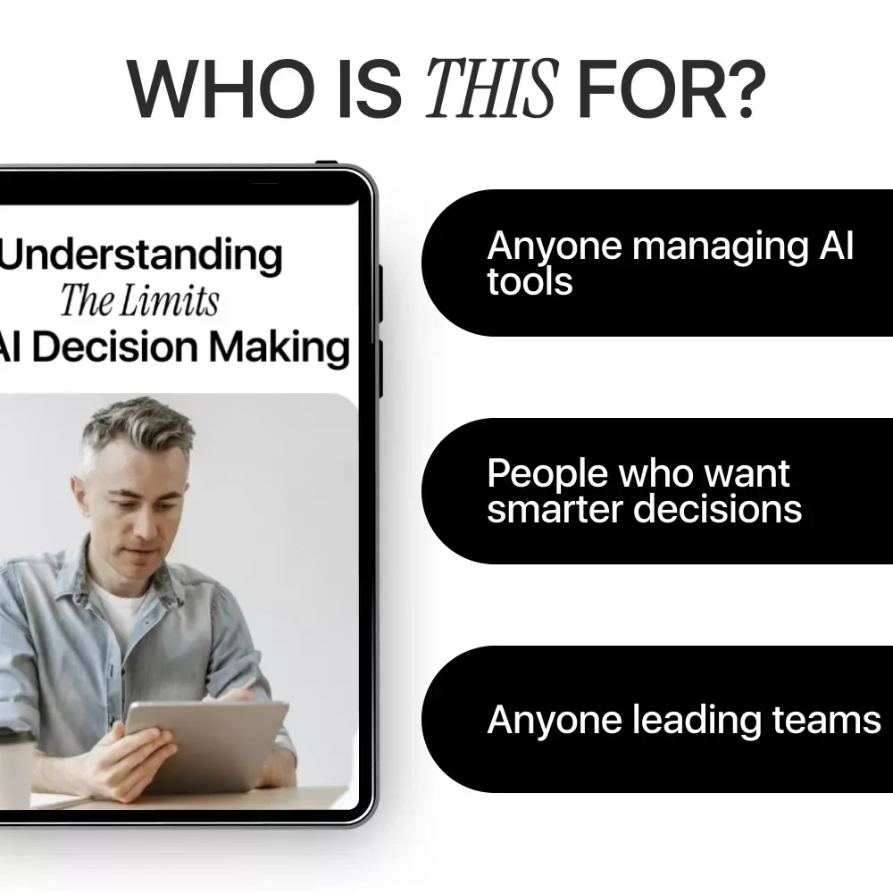 Understanding the Limits of AI Decision Making | eBook Guide on AI Decision-Making, Practical Insights, and Ethical Boundaries