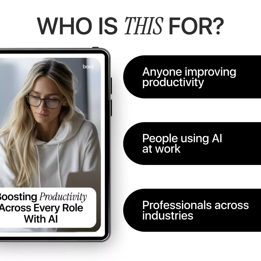 Boosting Productivity Across Every Role with AI – Practical Ebook on Jobs Where AI Increases Productivity, Smarter Workflows & Real-World Use Cases