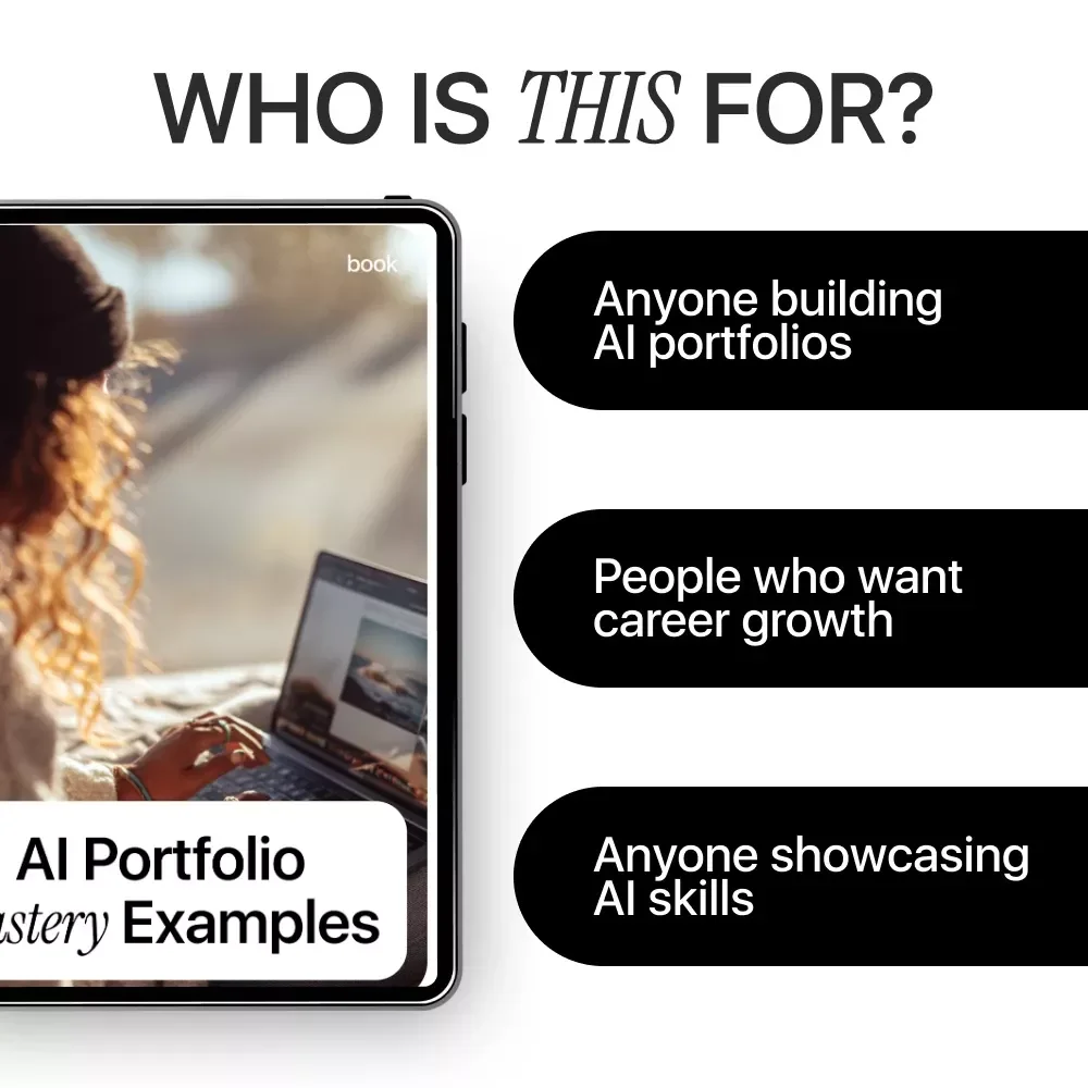 AI Portfolio Mastery Examples – Ultimate eBook Guide with AI Portfolio Examples, Templates, and Practical Exercises for Career Growth