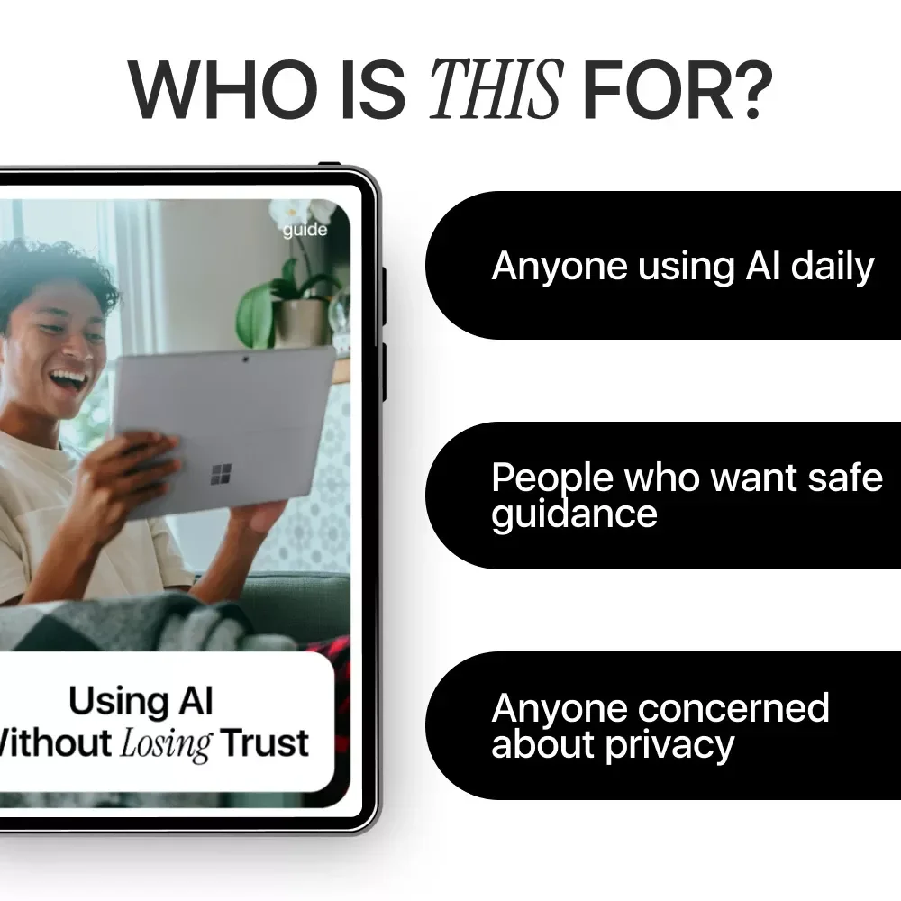 Using AI Without Losing Trust – Essential Guide on AI Ethics and Privacy Concerns for Safe, Responsible Digital Use