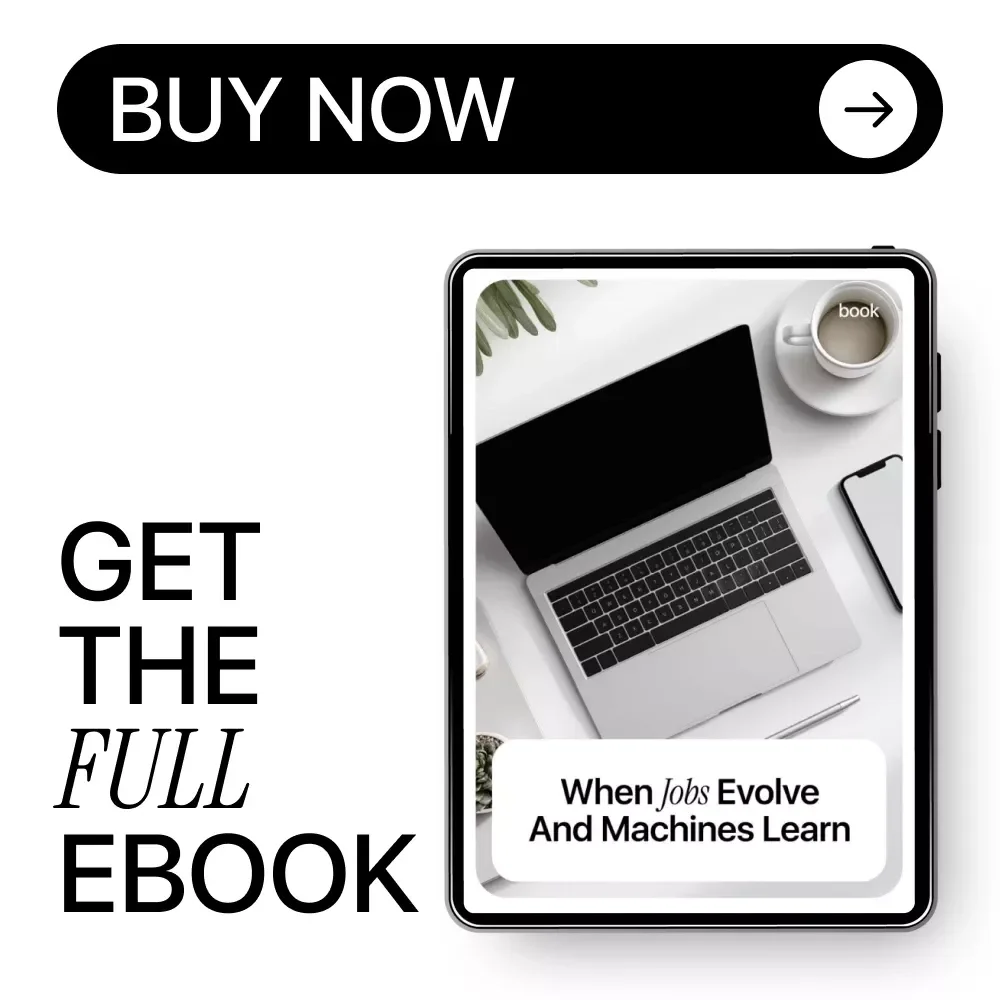 When Jobs Evolve and Machines Learn – eBook on ai reshaping traditional careers, Career Reinvention Guide for the AI Age, Future of Work Digital Download