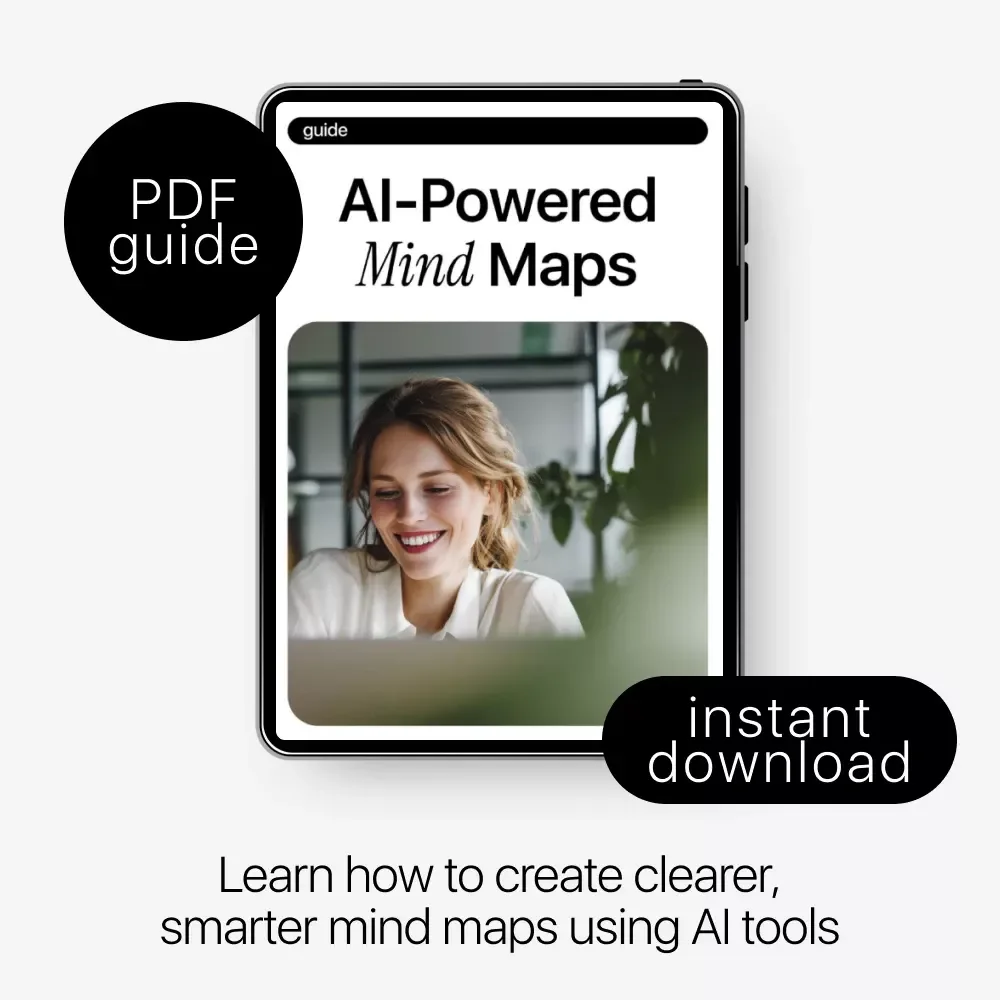 AI-Powered Mind Maps Guide – Smart Visual Thinking System Using ai for creating mind maps for Productivity, Creativity & Career Growth