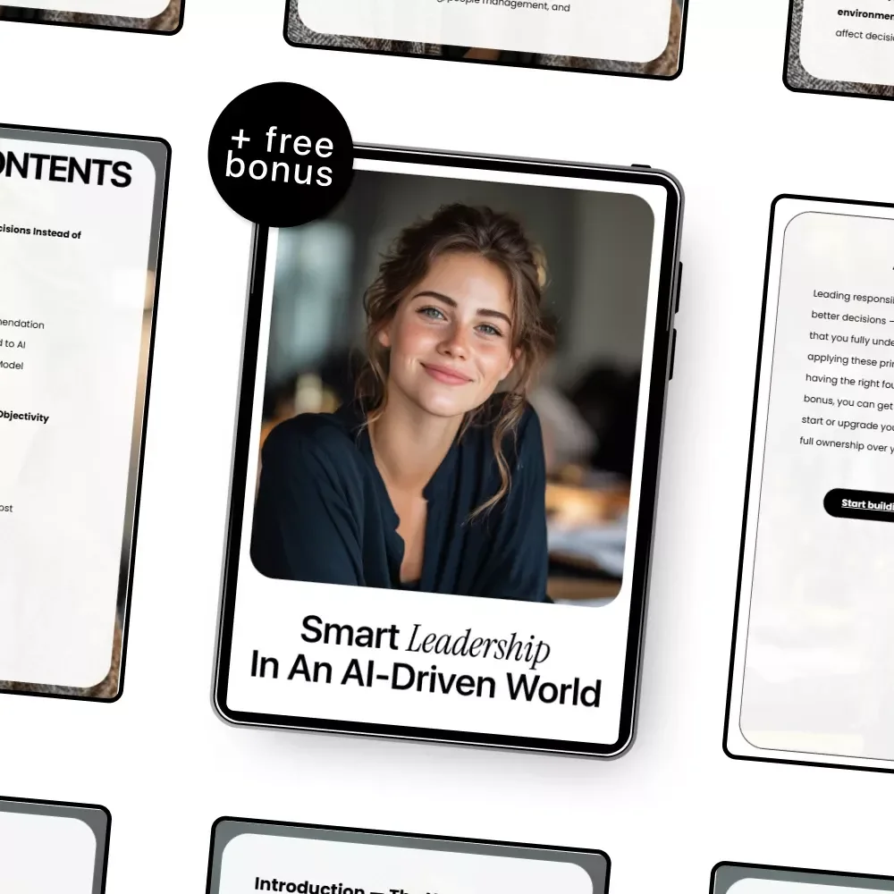 Smart Leadership in an AI-Driven World: Essential Guide on Leadership Risks Related to AI Use, Bias, and Accountability for Modern Decision-Makers