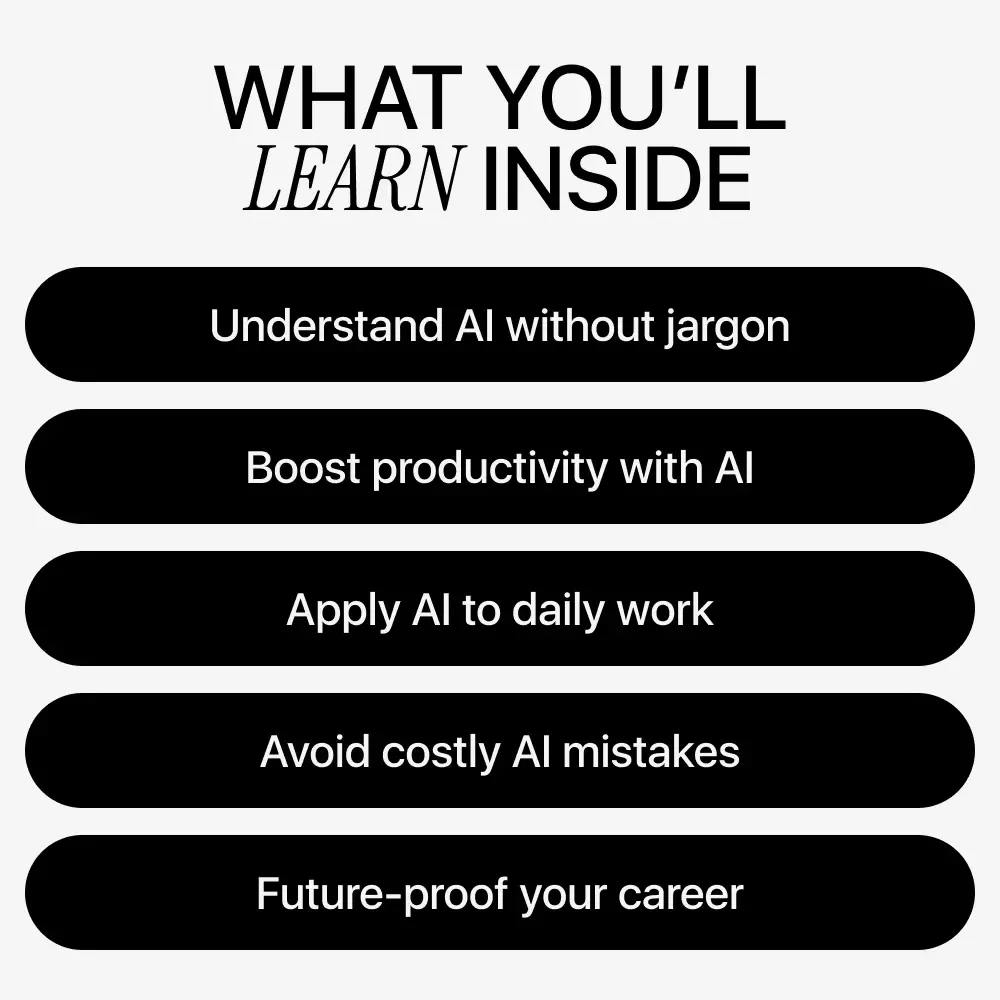 AI Tools for Non-Technical Professionals | Practical Ebook on AI Skills for Non Technical Jobs, Career Growth, Productivity & Future-Proof Workflows