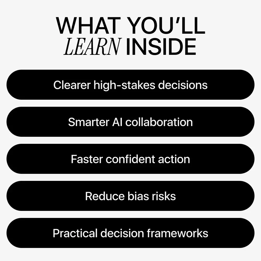 Leading with Clarity in the Age of AI | Leadership Decision Making with AI Support eBook for Modern Leaders