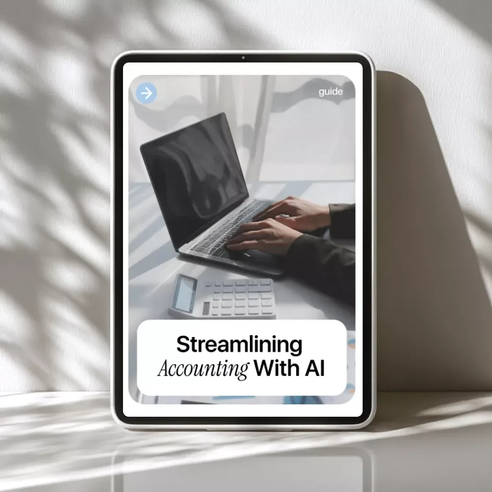 Streamlining Accounting with AI – Digital Guide for Modern Accounting Workflows, Boost Efficiency, Automate Tasks, ai in accounting workflows, Small Business & Accountant Toolkit