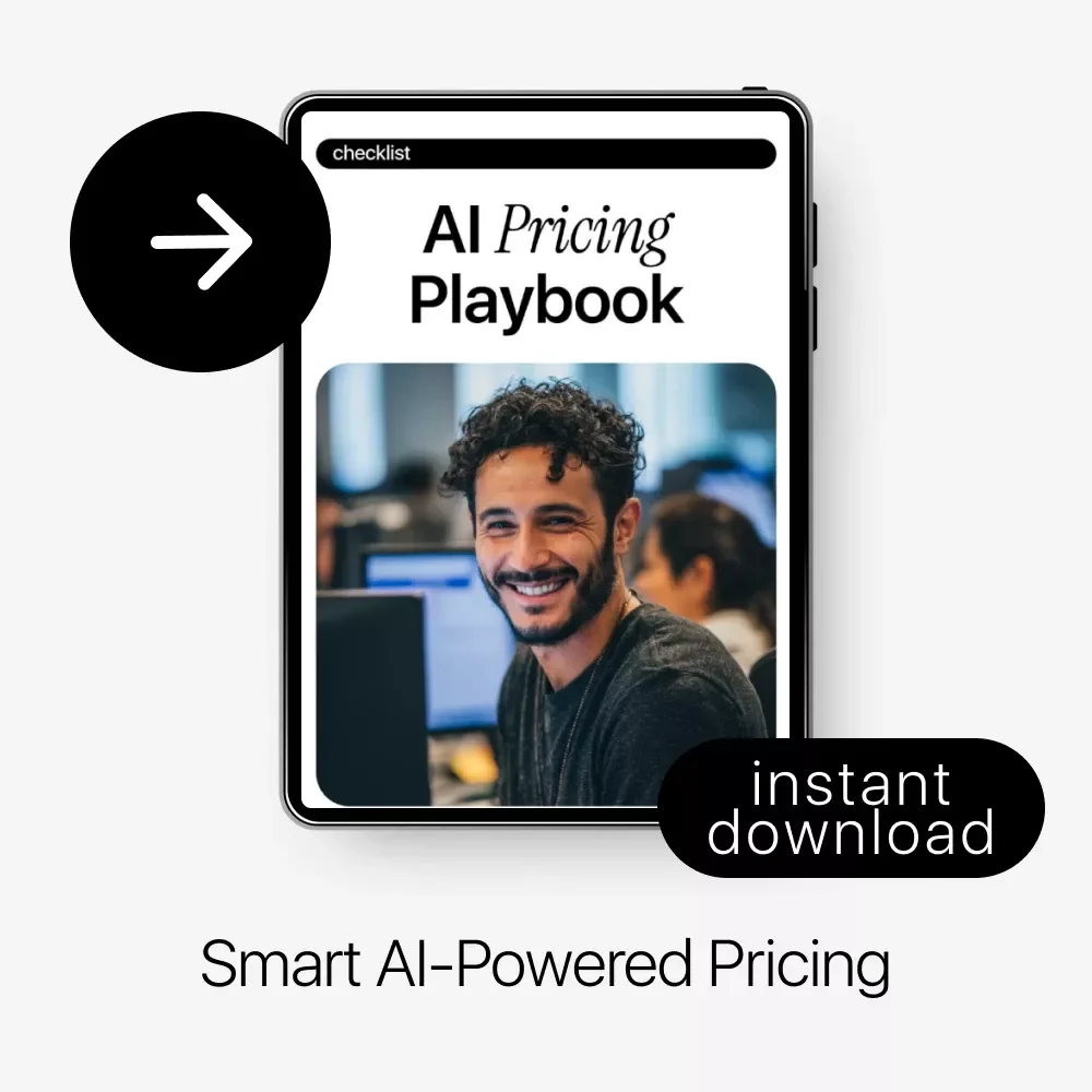 AI Pricing Playbook | How to Use AI to Price Your Products | Digital Checklist for Smart, Profitable Pricing Decisions