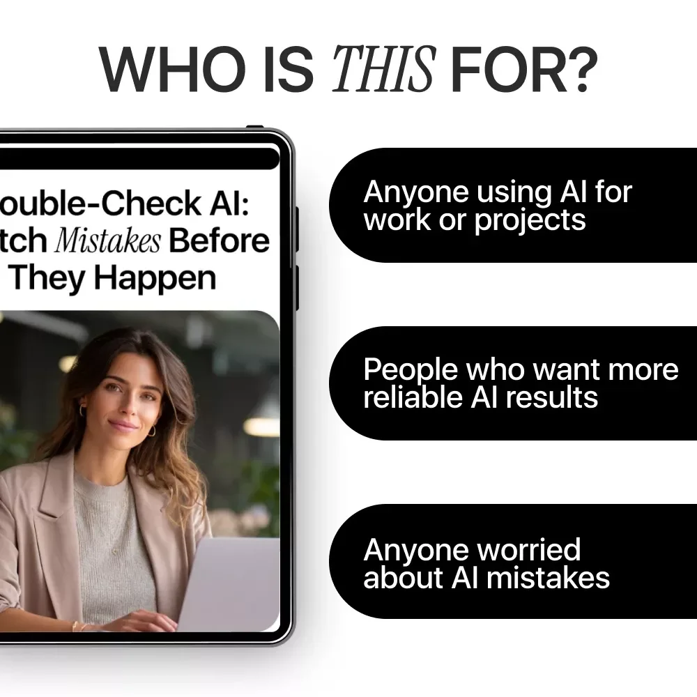 Double-Check AI: Catch Mistakes Before They Happen – Smart Guide to AI Accuracy, Trust & ai double checking strategies